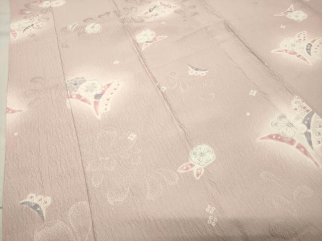 平和屋着物●長襦袢 無双仕立て 辻が花 蛍暈し やまと誂製 半衿刺繍 正絹 逸品 CABB0200gh