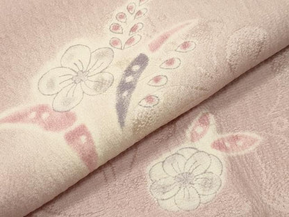 平和屋着物●長襦袢 無双仕立て 辻が花 蛍暈し やまと誂製 半衿刺繍 正絹 逸品 CABB0200gh