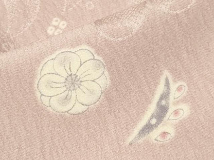 平和屋着物●長襦袢 無双仕立て 辻が花 蛍暈し やまと誂製 半衿刺繍 正絹 逸品 CABB0200gh