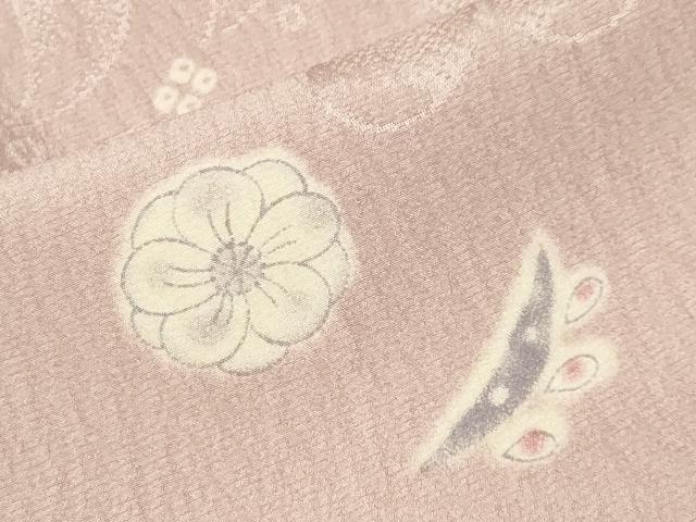 平和屋着物●長襦袢 無双仕立て 辻が花 蛍暈し やまと誂製 半衿刺繍 正絹 逸品 CABB0200gh