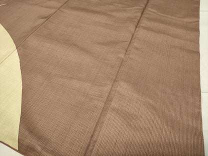 平和屋着物●訪問着 紬地 吉祥文 正絹 逸品 CABB0220gh