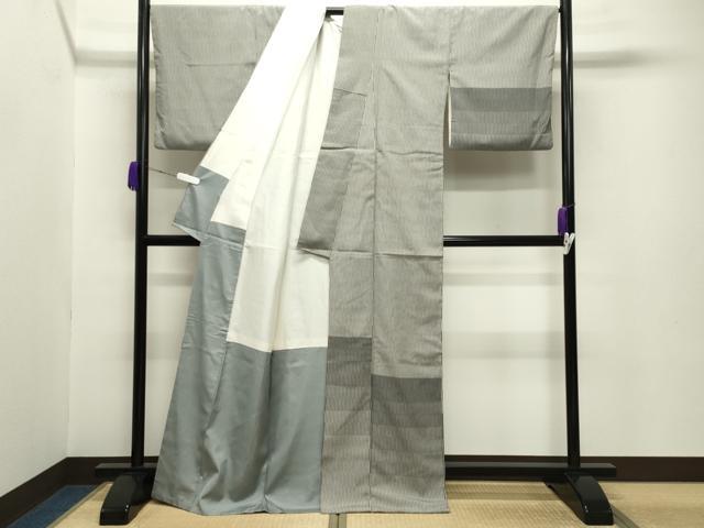 平和屋着物●本塩沢 訪問着 作家物 吉祥文 正絹 逸品 CABB0230gh