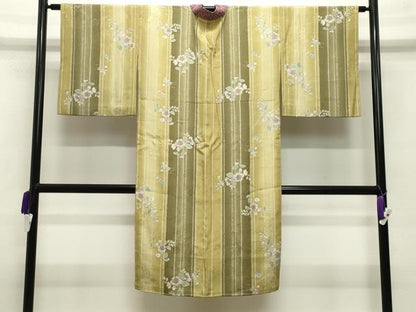 平和屋着物●長襦袢　袷　辻が花　絞り　正絹　逸品　未使用　CABB0232gh