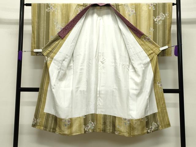 平和屋着物●長襦袢　袷　辻が花　絞り　正絹　逸品　未使用　CABB0232gh