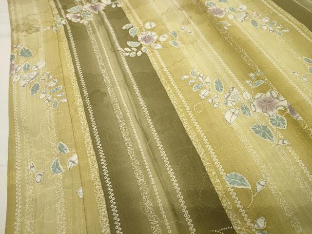 平和屋着物●長襦袢　袷　辻が花　絞り　正絹　逸品　未使用　CABB0232gh