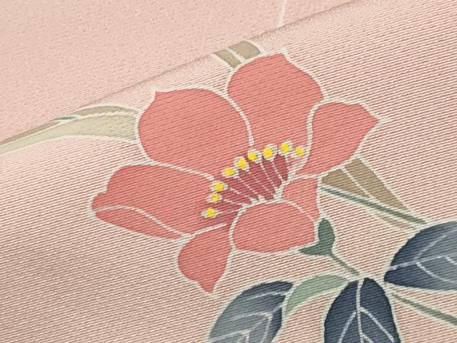 平和屋着物●訪問着 友禅 枝花文 暈し染め 正絹 逸品 未使用 CABB0233gh