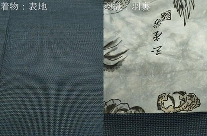 平和屋着物●男性 本場大島紬 アンサンブル 100亀甲 総詰め 正絹 逸品 CABB0241gh