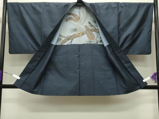 平和屋着物●男性 本場大島紬 アンサンブル 100亀甲 総詰め 正絹 逸品 CABB0246gh