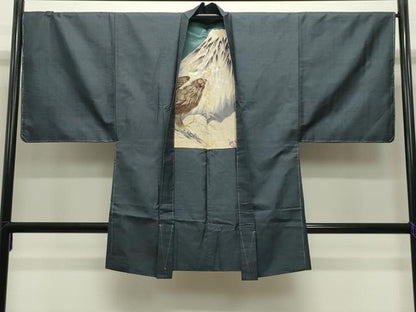 平和屋着物●男性 本場大島紬 アンサンブル 100亀甲 総詰め 正絹 逸品 未使用 CABB0249gh