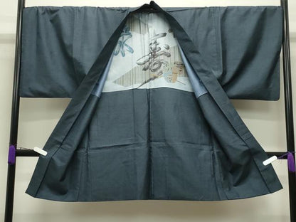 平和屋着物●男性 本場大島紬 アンサンブル 100亀甲 総詰め 正絹 逸品 CABB0251gh