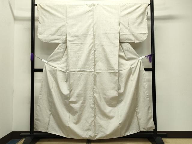 平和屋着物●本場大島紬 白大島 100亀甲 総詰め 正絹 逸品 CABB0255gh