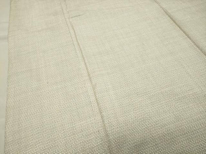 平和屋着物●本場大島紬 白大島 100亀甲 総詰め 正絹 逸品 CABB0255gh