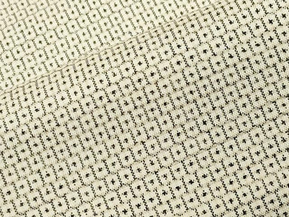 平和屋着物●本場大島紬 白大島 100亀甲 総詰め 正絹 逸品 CABB0255gh