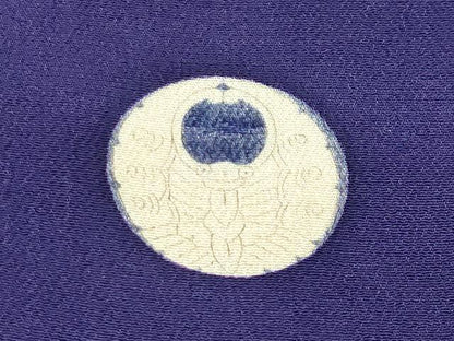 平和屋着物●アンティーク 大正ロマン 色留袖 手描き 刺繍 牡丹花文 暈し染め 金糸 正絹 逸品 CABB0270gh