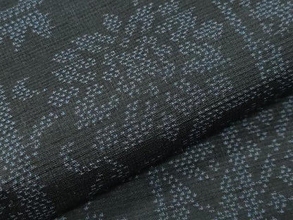 平和屋着物●本塩沢 吉祥花間道 証紙付き 正絹 逸品 未使用 CABB0271gh