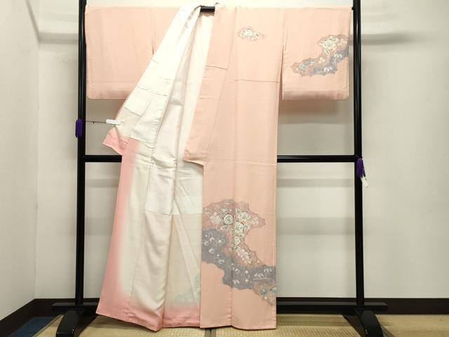 平和屋着物●訪問着 辻が花 絞り 正絹 逸品 CABB0274gh