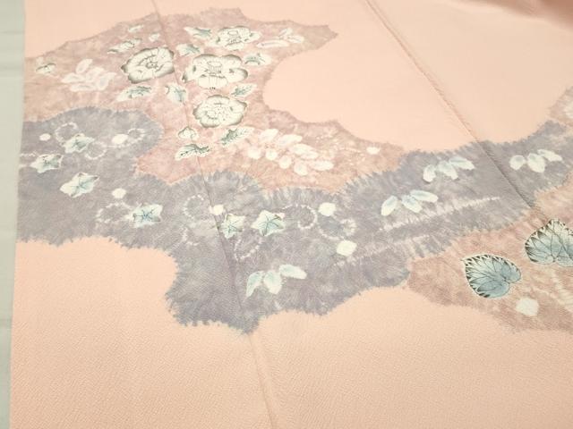 平和屋着物●訪問着 辻が花 絞り 正絹 逸品 CABB0274gh