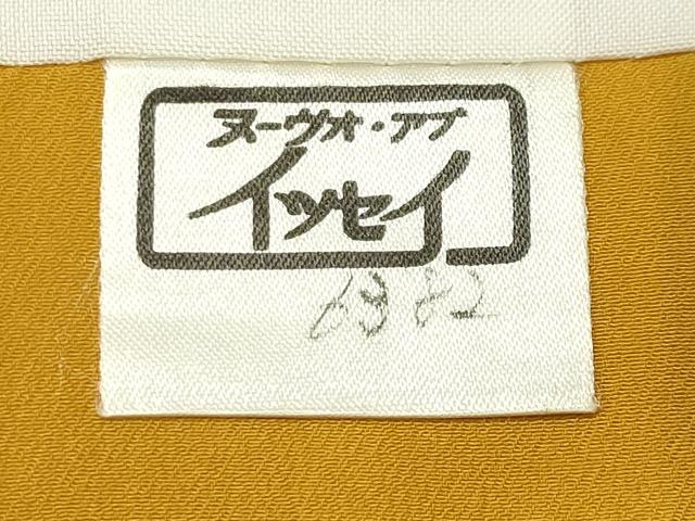 平和屋着物●小振袖 二尺袖 草花文 金彩 洗える着物 CABB0280gh
