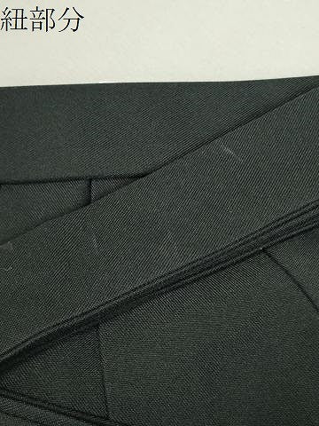 平和屋着物●女性 行灯袴 総刺繍 舞桜文 黒色 金糸 洗える着物 CABB0290gh