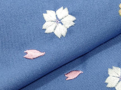 平和屋着物●女性 行灯袴 総刺繍 舞桜文 金糸 洗える着物 CABB0297gh