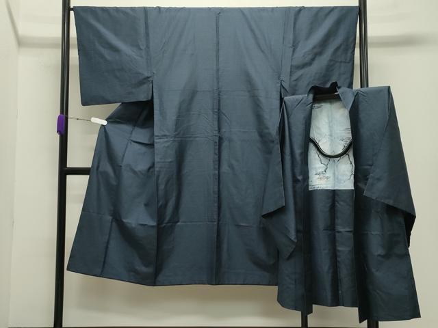 平和屋着物●男性 本場大島紬 アンサンブル 100亀甲 総詰め 正絹 逸品 CABB0301gh