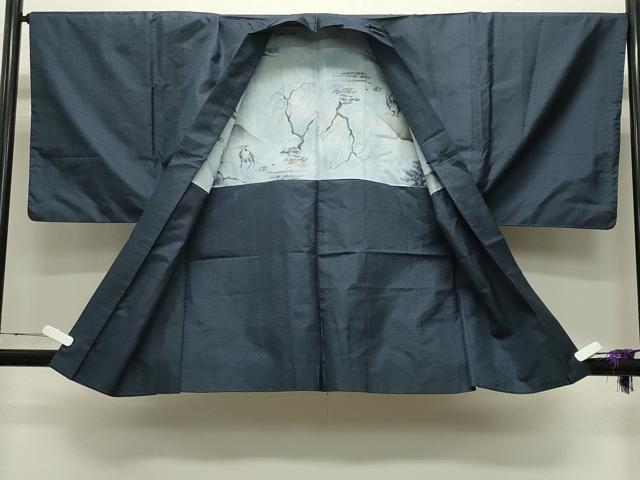平和屋着物●男性 本場大島紬 アンサンブル 100亀甲 総詰め 正絹 逸品 CABB0301gh