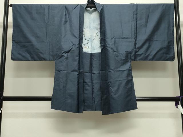 平和屋着物●男性 本場大島紬 アンサンブル 100亀甲 総詰め 正絹 逸品 CABB0301gh