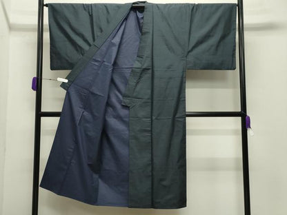 平和屋着物●男性 本場大島紬 100亀甲 総詰め 正絹 逸品 CABB0312gh
