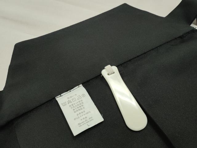 平和屋着物●男性 馬乗り袴 黒色 洗える着物 CABB0350gh