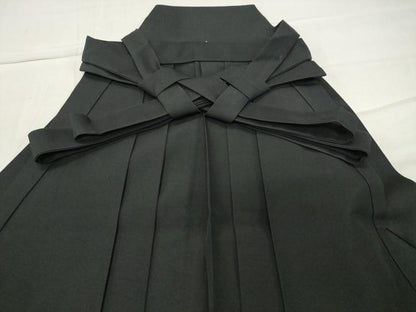 平和屋着物●男性 馬乗り袴 黒色 洗える着物 CABB0350gh