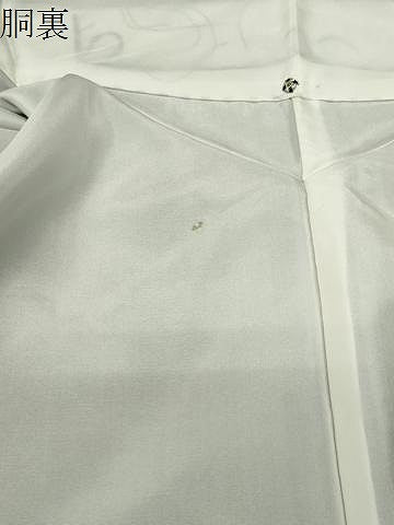 平和屋着物●本場大島紬 横段花唐草文 大山謹製 証紙付き 正絹 逸品 未使用 CABB0367gh