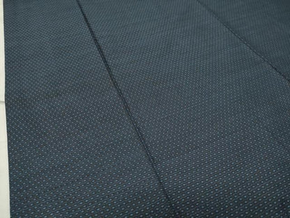 平和屋着物●男性 本場大島紬 アンサンブル 亀甲文様 キングサイズ 正絹 逸品 CABB0373gh
