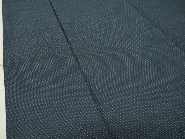 平和屋着物●男性 本場大島紬 アンサンブル 亀甲文様 キングサイズ 正絹 逸品 CABB0373gh