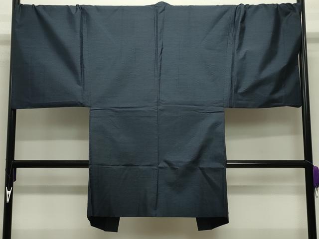 平和屋着物●男性 本場大島紬 アンサンブル 亀甲文様 キングサイズ 正絹 逸品 CABB0373gh