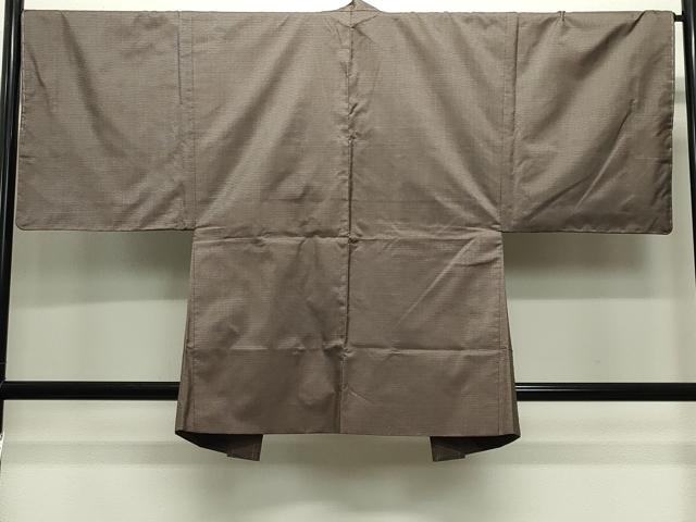 平和屋着物●男性 本場大島紬 アンサンブル 120亀甲 総詰め 正絹 逸品 未使用 CABB0375gh