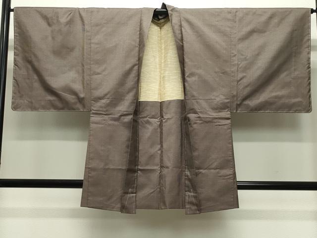 平和屋着物●男性 本場大島紬 アンサンブル 120亀甲 総詰め 正絹 逸品 未使用 CABB0375gh