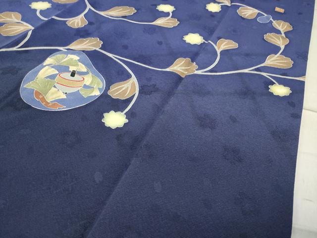 平和屋着物●豪華振袖 作家物 跳兎鼓花文 暈し染め 正絹 逸品 CABB0385gh