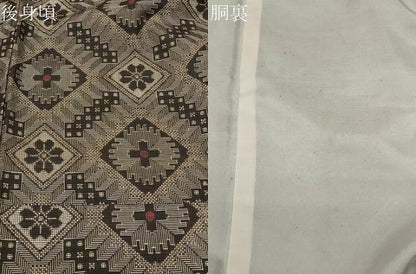 平和屋着物●本場大島紬 龍郷絣 正絹 逸品 未使用 CABB0390gh