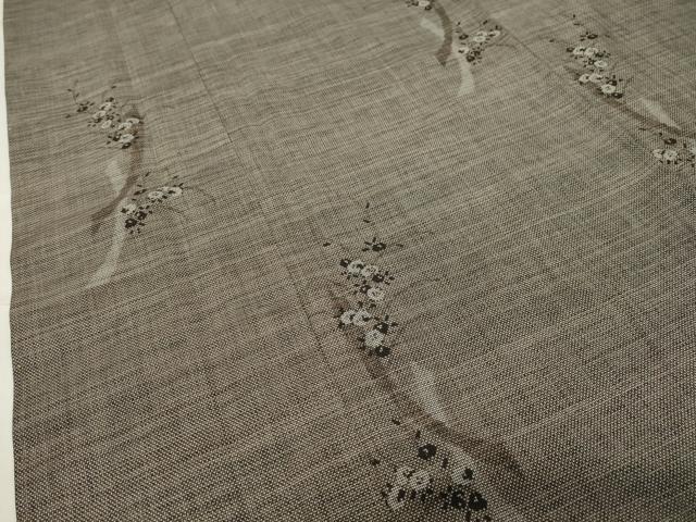 平和屋着物●本場大島紬 9マルキ 万寿菊 正絹 逸品 CABB0394gh