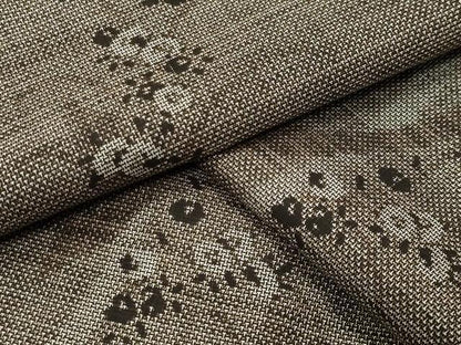 平和屋着物●本場大島紬 9マルキ 万寿菊 正絹 逸品 CABB0394gh