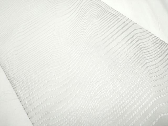 平和屋着物●両面 六通柄袋帯 施美庵 金銀糸 箱付き 正絹 逸品 CABB0486hy