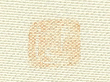 平和屋着物●塩瀬　九寸名古屋帯　作家物　手描き　枝花文　正絹　逸品　CABB0605hy