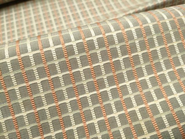 平和屋着物●本場筑前博多織　八寸名古屋帯　一重帯　吉野間道　正絹　逸品　CABB0607hy