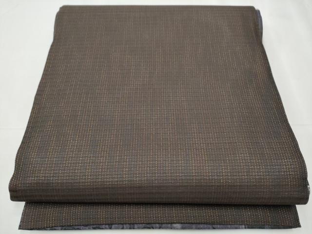 平和屋着物▽スリーシーズン 春夏秋 両面 全通柄袋帯 雪輪花