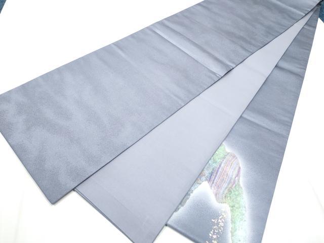 平和屋着物○太鼓柄袋帯 作家物 霞文 金銀彩 正絹 逸品 CABB0696hy