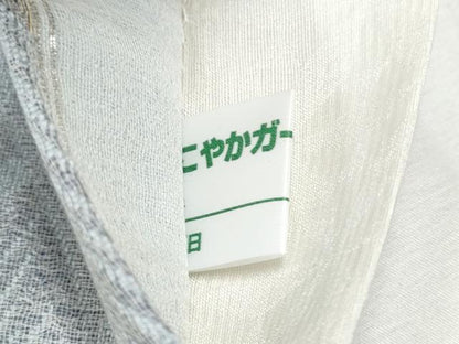 平和屋着物▽スリーシーズン　春夏秋　両方向　全通柄袋帯　流水枝梅文　風神雷神　銀糸　正絹　逸品　CABB0728hy