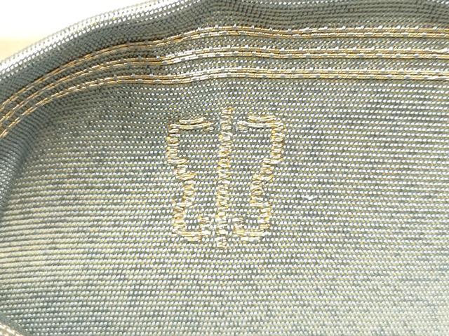 平和屋着物○西陣 川島織物 六通柄 本袋帯 笹竹文 金糸 引箔