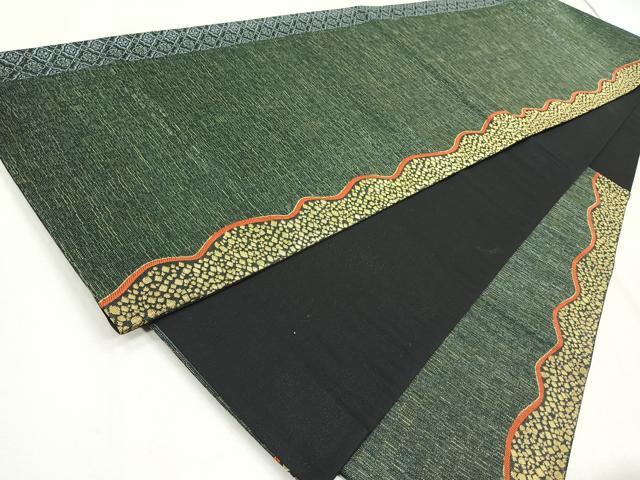 平和屋着物◎六通柄袋帯　吉祥文　金糸　正絹　逸品　CABB0831nb