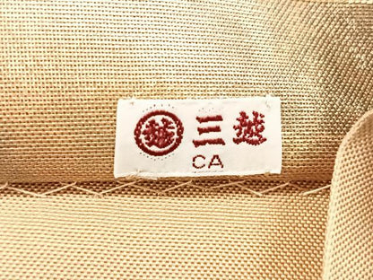 平和屋着物◎六通柄袋帯 抽象花文 金糸 引箔 三越扱い 正絹 逸品 CABB1016nb