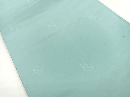 平和屋着物◎両面　六通柄袋帯　流水文　引箔　正絹　逸品　CABB1149nb